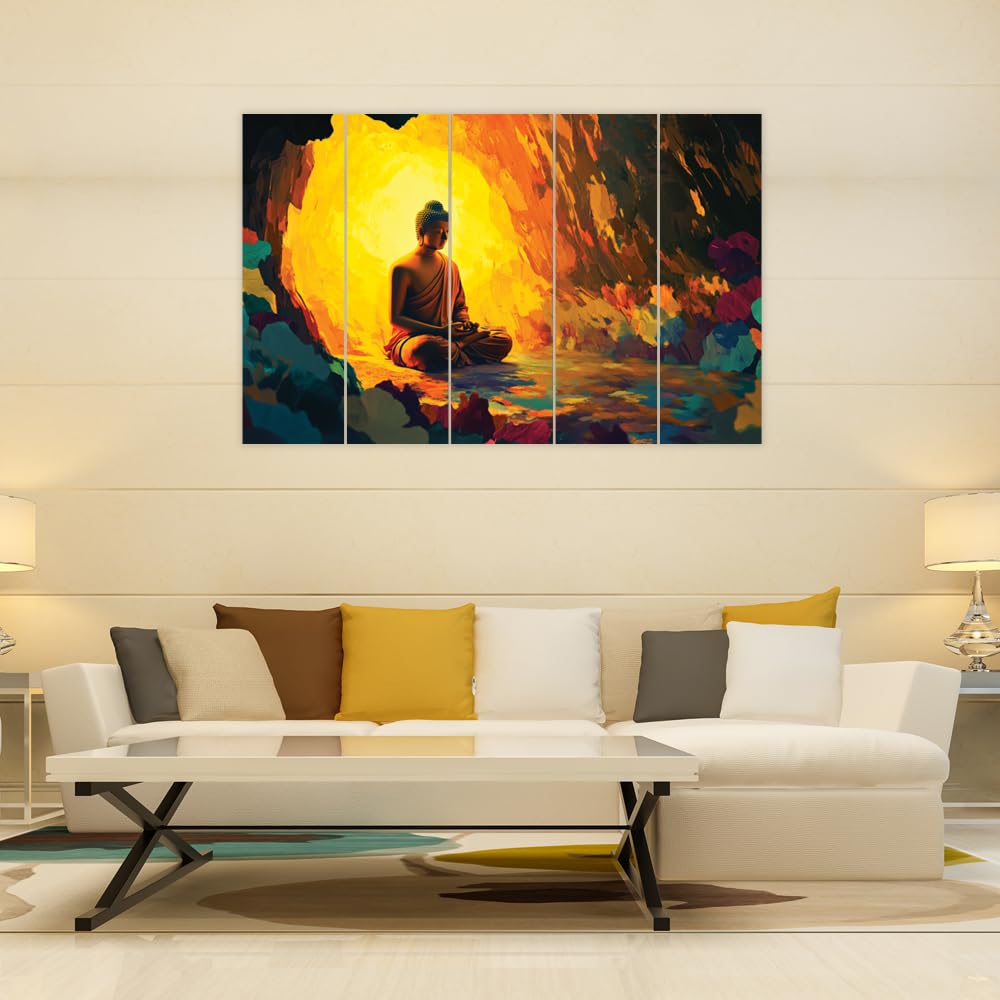 inep-b0dl9bmg51-close-up-of-vibrant-vinyl-print-on-the-buddha-tiful-5-panel-framed-wall-art-for-zen-vibes..jpg